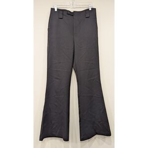 ORTTU Black Flare Leg Dress Pants Size Small